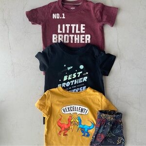 Boys tshirts and short